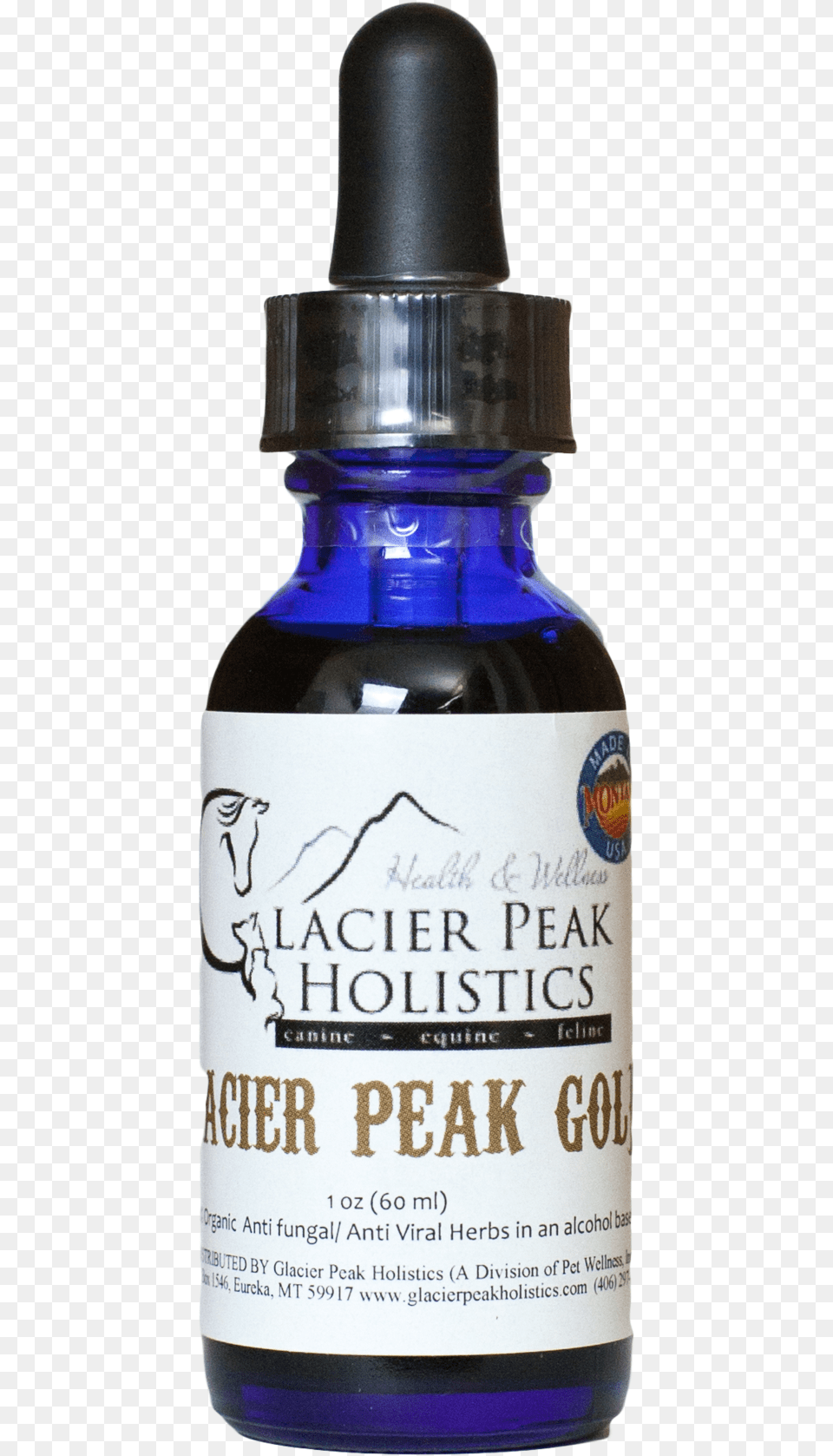 Glacier Peak Gold Liquid Uk, Bottle, Cosmetics, Perfume, Ink Bottle Free Transparent Png