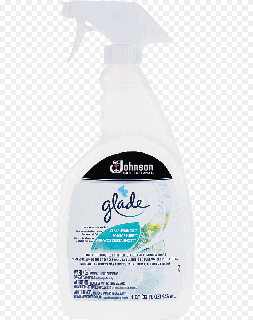 Glade, Bottle, Lotion, Cleaning, Person Free Png Download