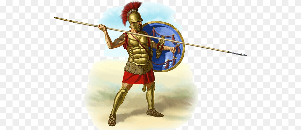 Gladiator Clipart Greek Hoplite, Adult, Female, Person, Spear Free Png Download