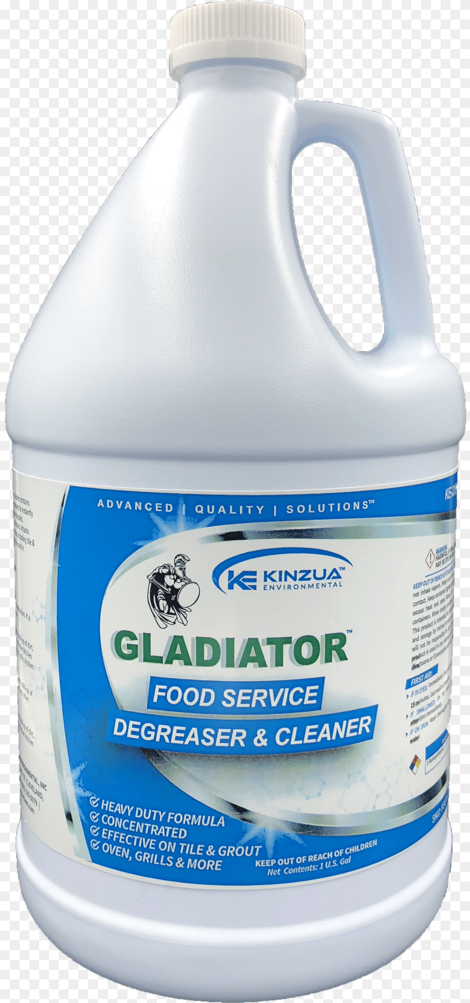 Gladiator Food Service Degreaser Plastic Bottle, Can, Tin, Person Png