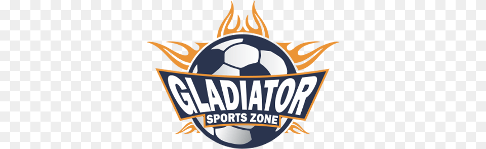 Gladiator Sports Zone Logo, Ball, Football, Soccer, Soccer Ball Free Png Download
