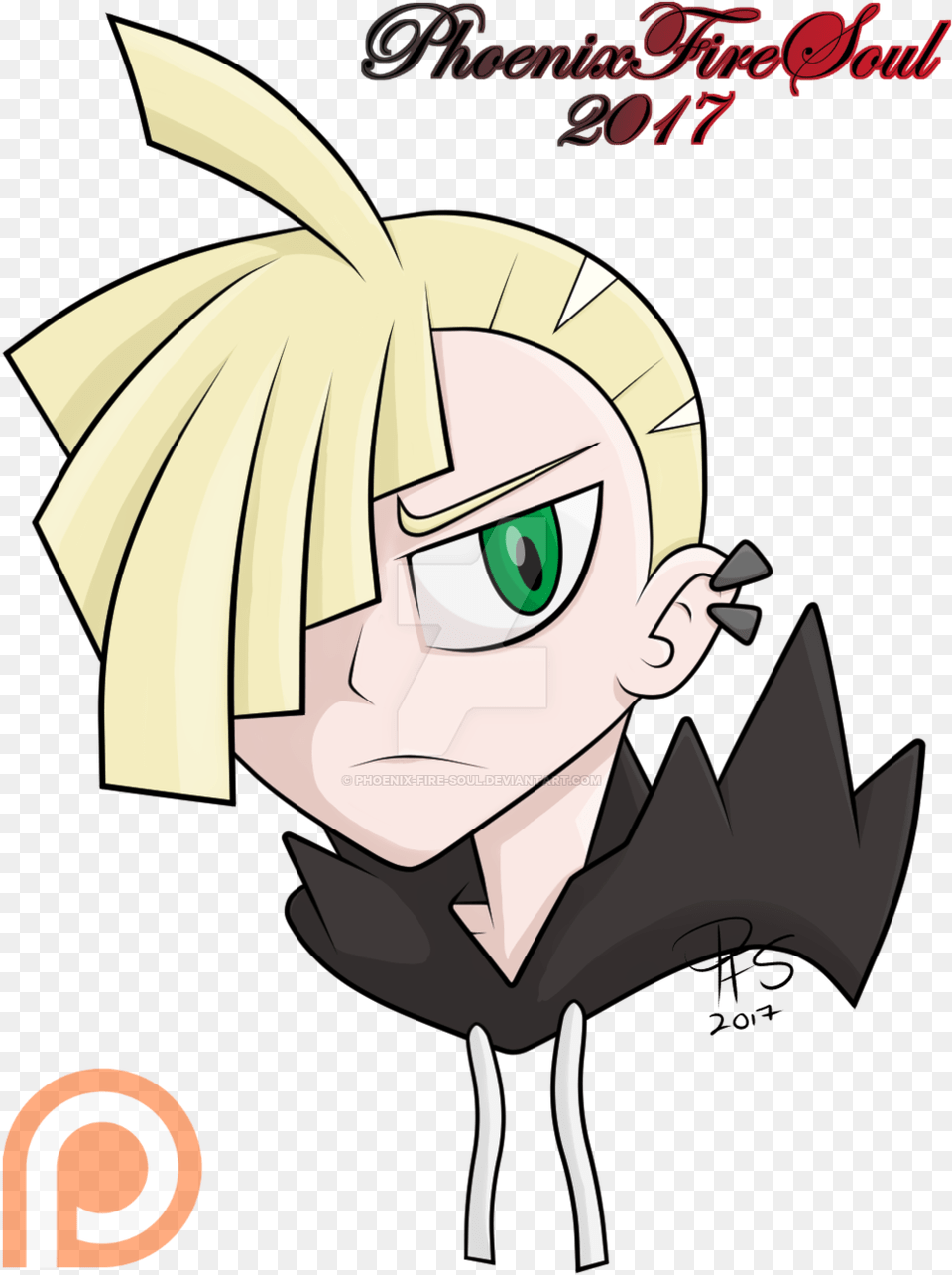 Gladion By Phoenix Fire Soul Cartoon, Book, Comics, Publication, Baby Free Transparent Png