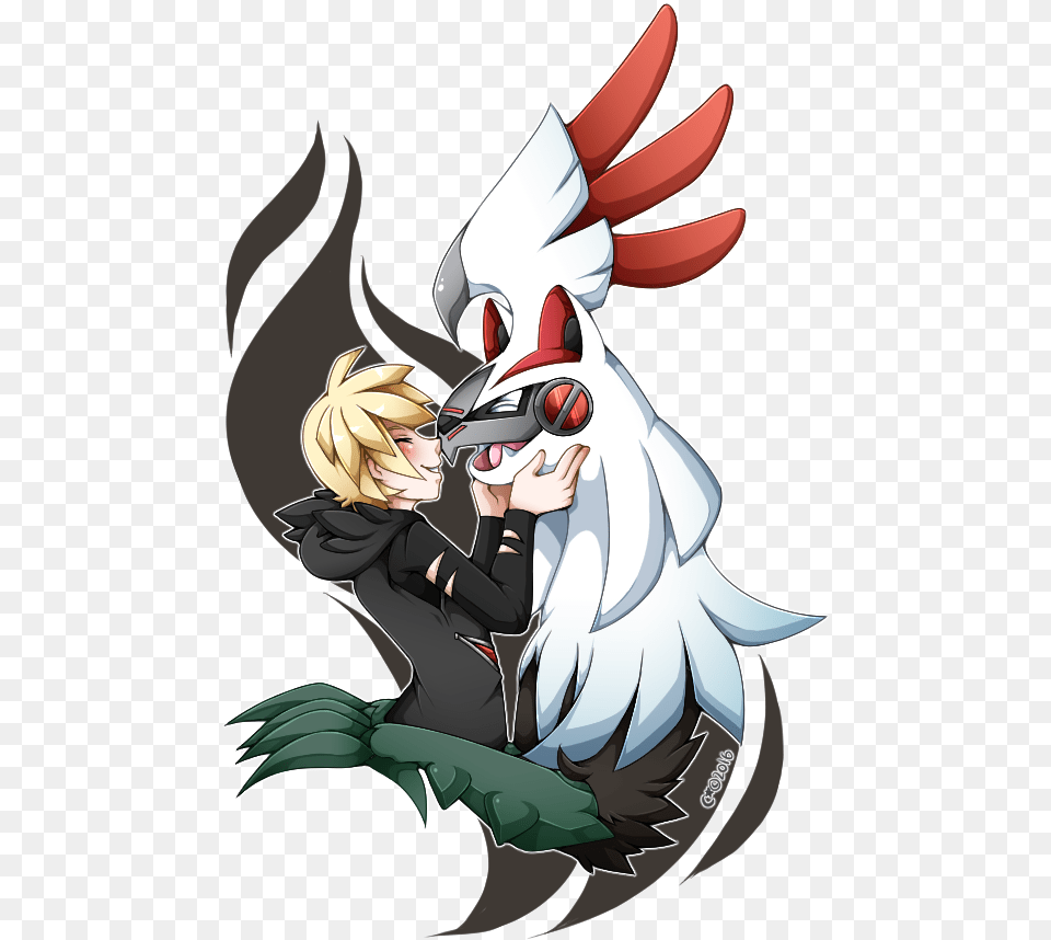 Gladion Gladion And Silvally Pokemon Gladion And Silvally Pokemon, Book, Comics, Publication, Person Free Png