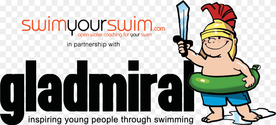 Gladmiral U2013 Inspiring Young People Through Swimming Clip Art, Baby, Person, Book, Comics Free Png