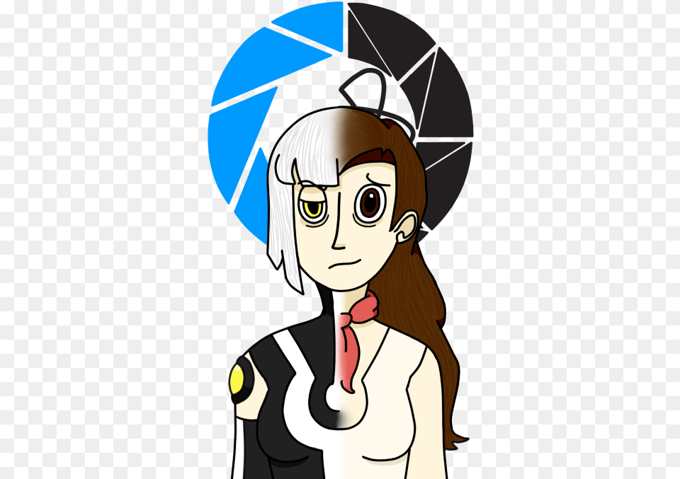 Glados Caroline And Glados, Book, Comics, Publication, Person Free Transparent Png