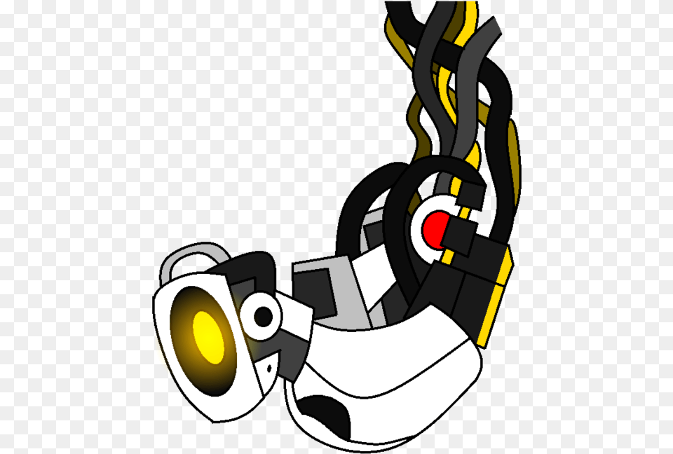 Glados Drawing Cartoon, Grass, Lawn, Plant, Vehicle Png Image
