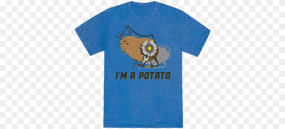 Glados Potato Minecraft Steve T Shirt, Clothing, T-shirt Free Png Download