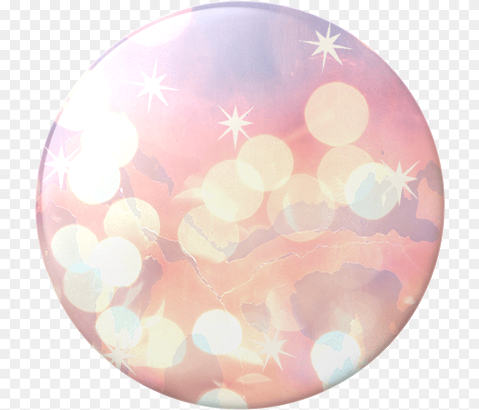 Glam Bokeh Gloss Popsocket Popsockets, Sphere, Balloon, Pattern Free Png Download
