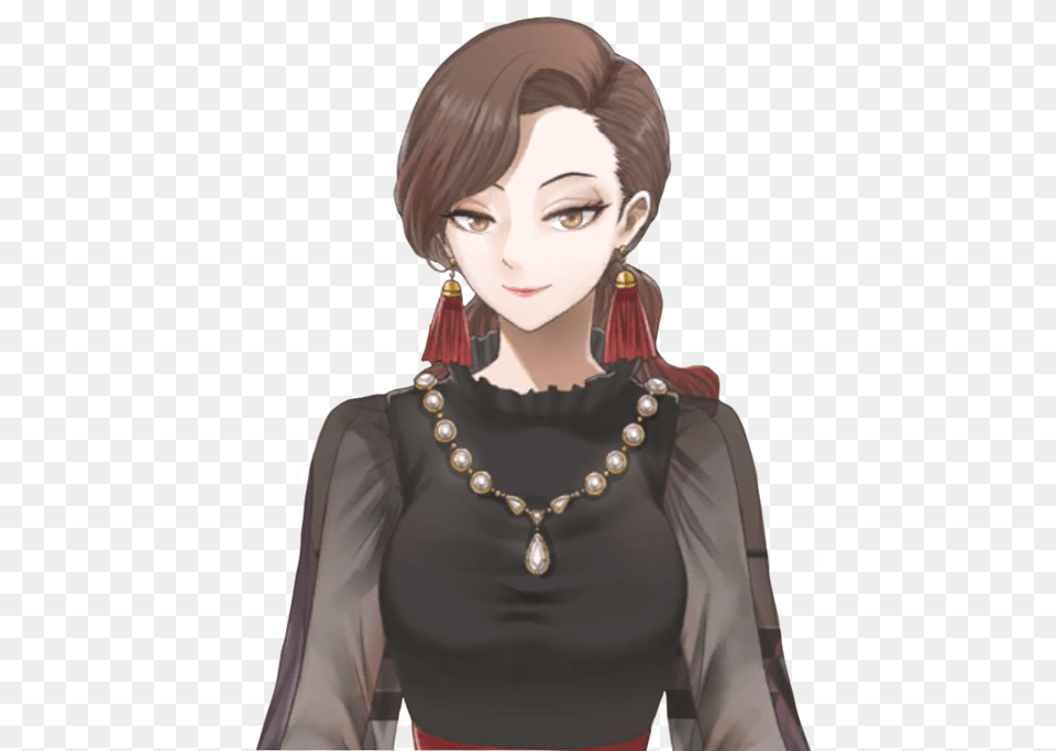 Glam Sarah Choi Mystic Messenger, Accessories, Necklace, Jewelry, Person Free Png
