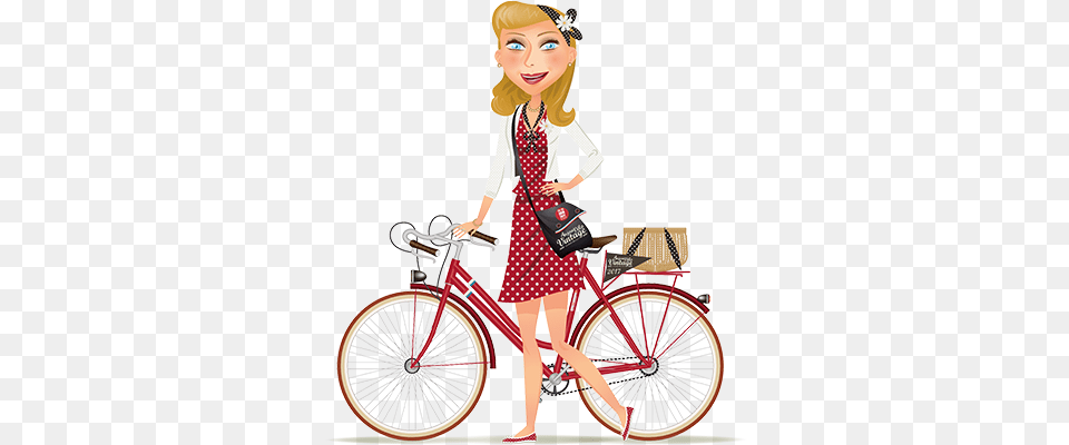 Glamorous Stationary Bicycle, Vehicle, Transportation, Person, Wheel Png