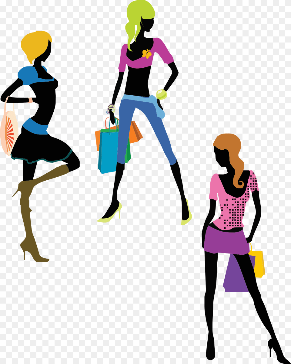 Glamour Girls Svg Clip Arts Fashion Clipart, Woman, Adult, Person, Female Free Png Download