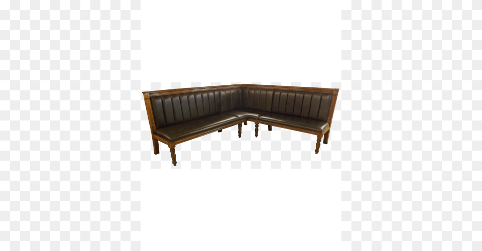 Glasgow Bench With Fluted Back Bench, Couch, Furniture, Table Png