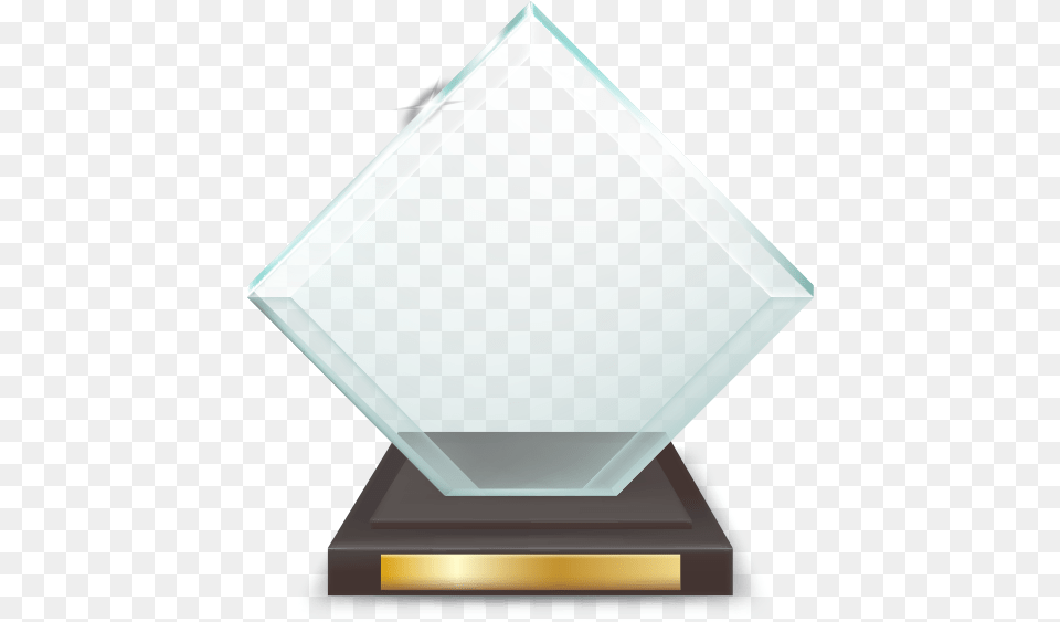 Glass Award, Crystal, Trophy, Blackboard Free Png