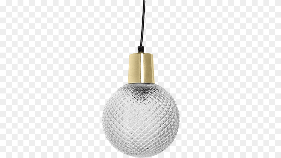 Glass Ball Suspension Textured Glass Pendant Light, Lamp, Chandelier, Light Fixture Free Transparent Png