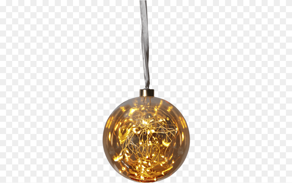 Glass Bauble Glow Led Glaskugel 15 Cm, Lighting, Chandelier, Lamp, Accessories Free Transparent Png