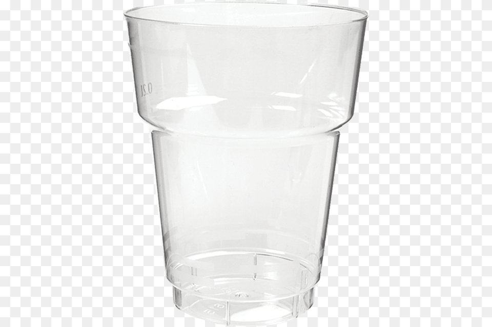 Glass Beersoft Drink Glass With Collar Ps 250ml Old Fashioned Glass, Cup, Jar, Bowl Free Png Download