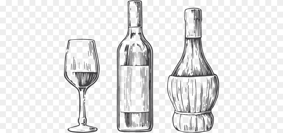 Glass Bottle, Alcohol, Beverage, Liquor, Wine Free Png Download