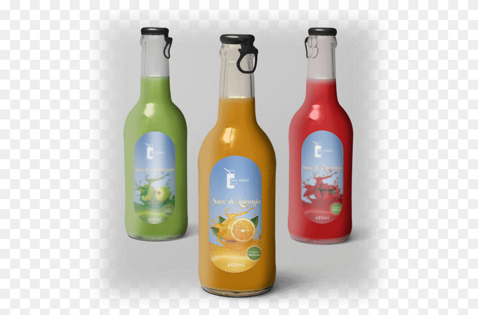 Glass Bottle, Food, Ketchup, Beverage, Juice Png Image
