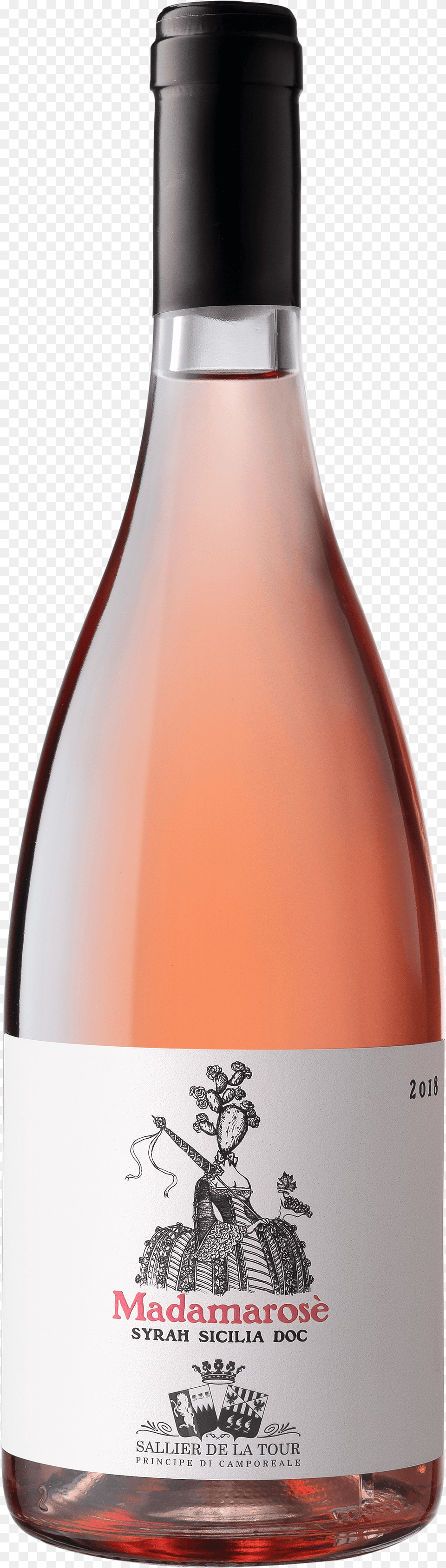Glass Bottle, Alcohol, Wine Bottle, Beverage, Wine Png Image