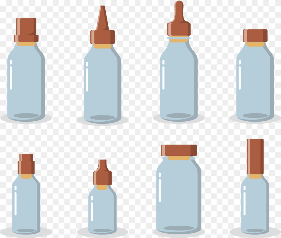 Glass Bottle, Cylinder Free Png Download