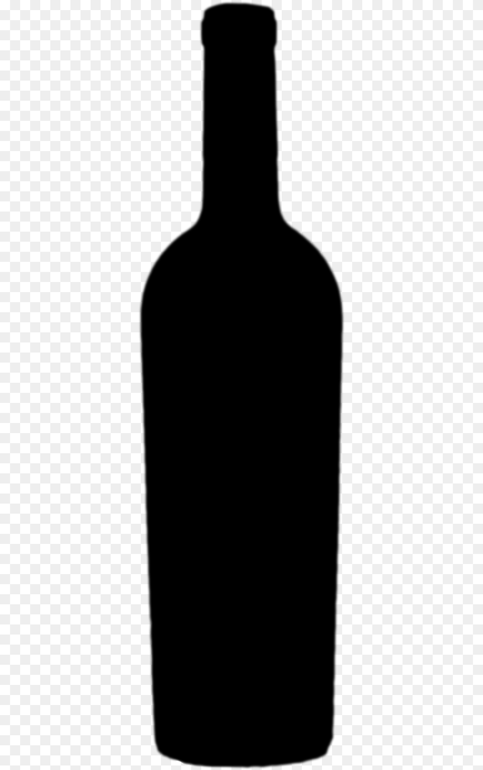 Glass Bottle, Gray Free Png Download
