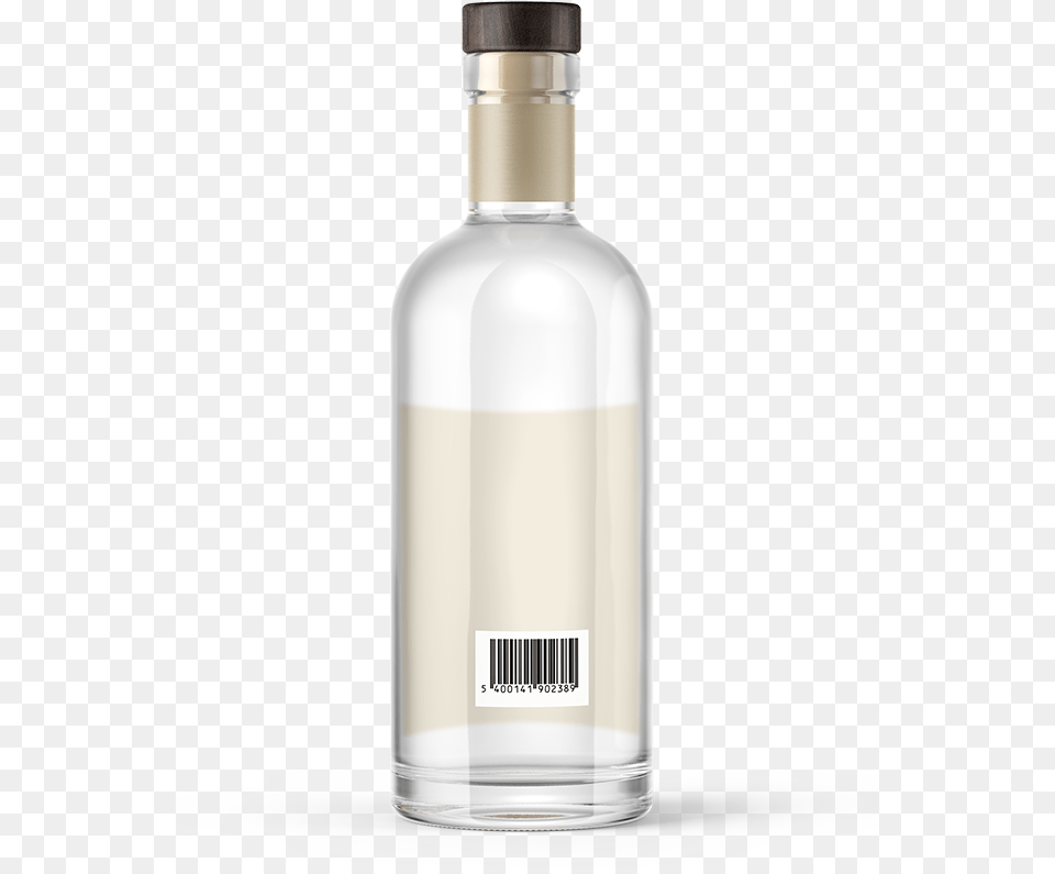 Glass Bottle Barcode Label, Alcohol, Beverage, Liquor, Shaker Free Png