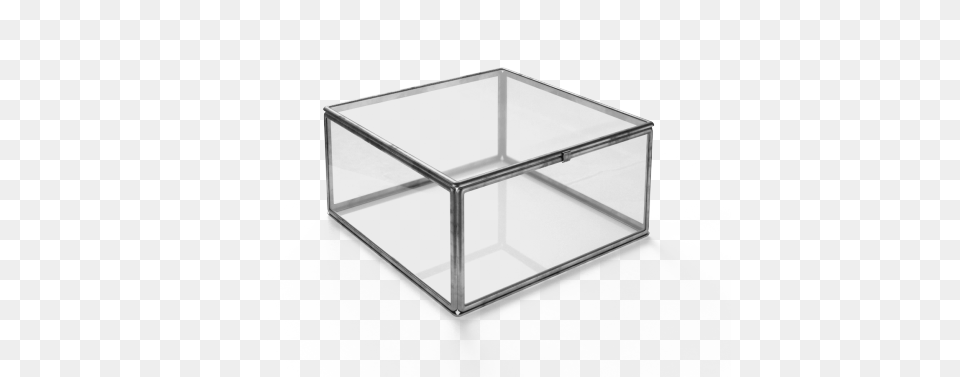 Glass Box 3d Model, Coffee Table, Furniture, Table Free Png Download
