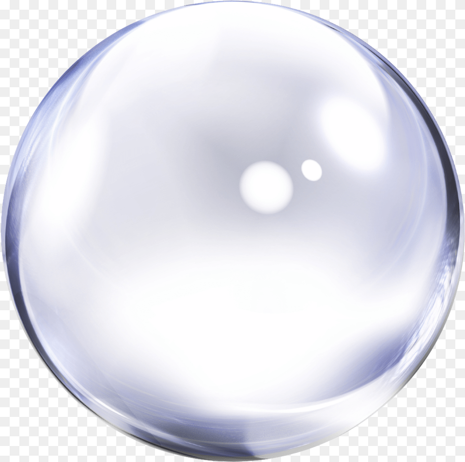 Glass Bubble Transparent Background Crystal Ball, Sphere, Plate, Accessories Free Png