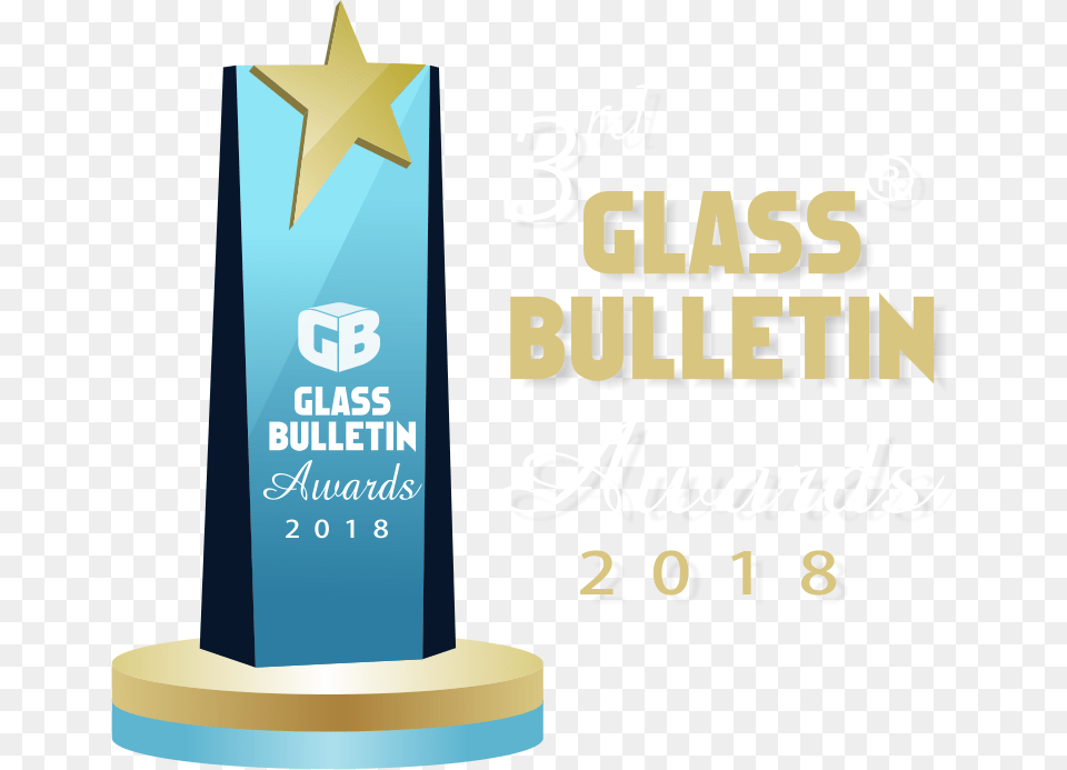 Glass Bulletin Awards 2019, Trophy Free Png