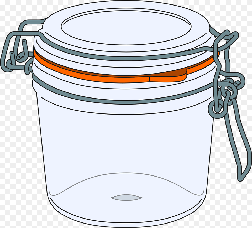 Glass Canister Clipart, Jar, Mailbox Free Png Download