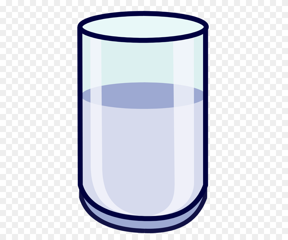 Glass Cartoon Image, Cylinder, Cup Free Png