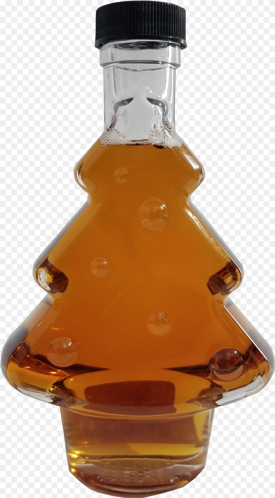 Glass Christmas Treetitle 200ml Glass Christmas Glass Bottle, Food, Seasoning, Syrup, Shaker Free Transparent Png