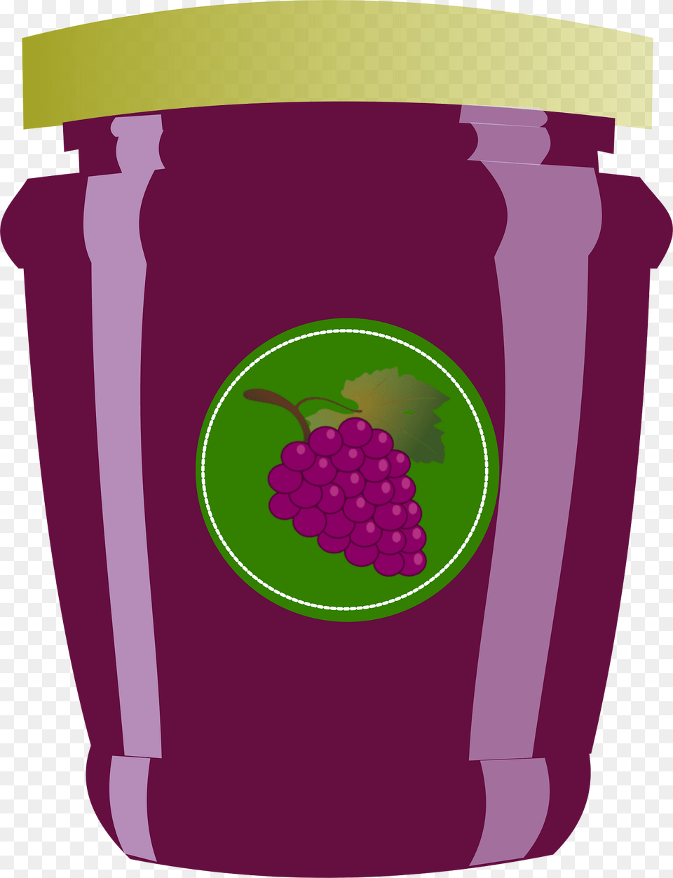 Glass Clipart, Food, Jam, Jar, Berry Free Png
