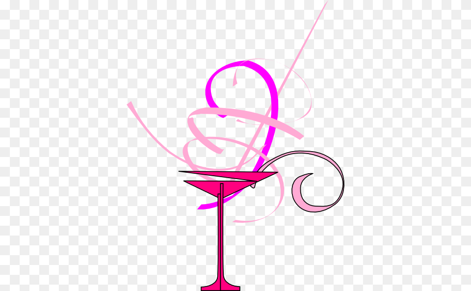 Glass Clipart Pink Glass, Alcohol, Beverage, Cocktail, Art Free Transparent Png