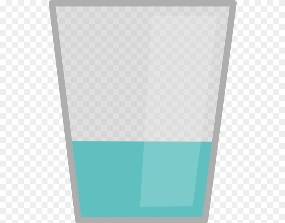 Glass Cup Drinking Water Water Glass Clipart, Gray, White Board Free Png Download