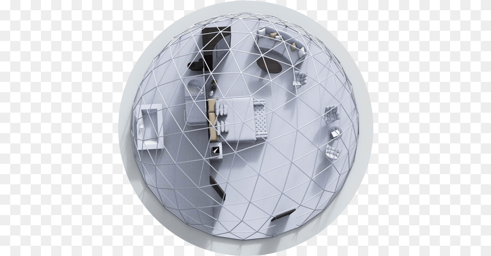Glass Dome Data Tent, Sphere, Architecture, Building Free Png Download
