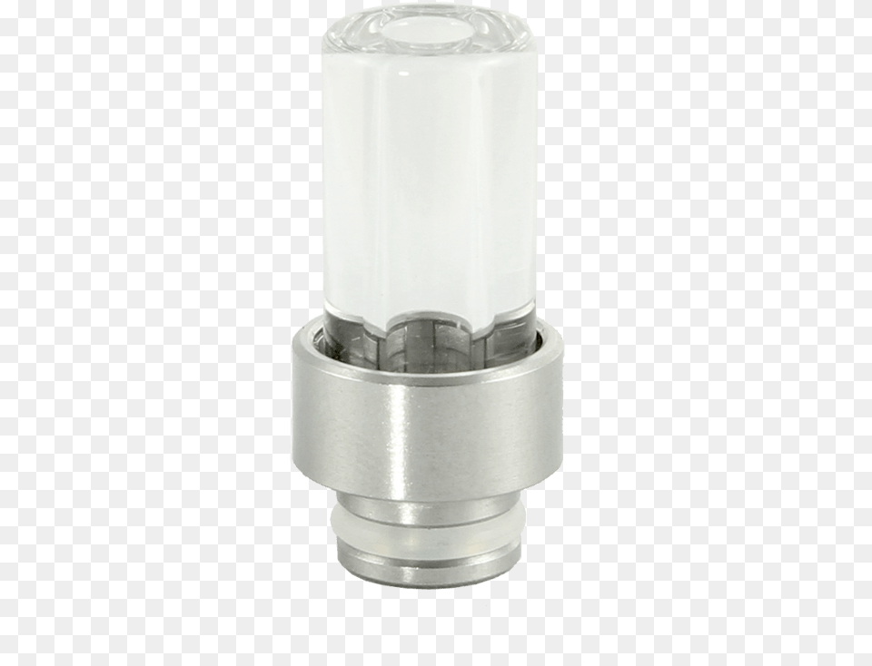 Glass Drip Tip Short Cylinder, Light, Bottle, Shaker, Electronics Free Png