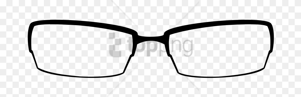 Glass Frame Image With Background Glasses, Lighting Free Transparent Png