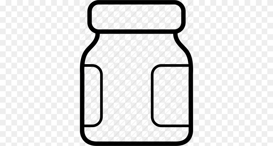 Glass Household Jam Jar Jelly Peanutbutter Icon Free Png Download