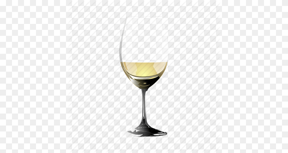 Glass In Of Remnant White Wine Icon, Alcohol, Beverage, Liquor, Wine Glass Free Png