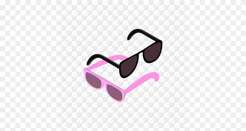 Glass Isometric Lens Modern Reflection Stylish Sunglass Icon, Accessories, Glasses, Sunglasses Png Image