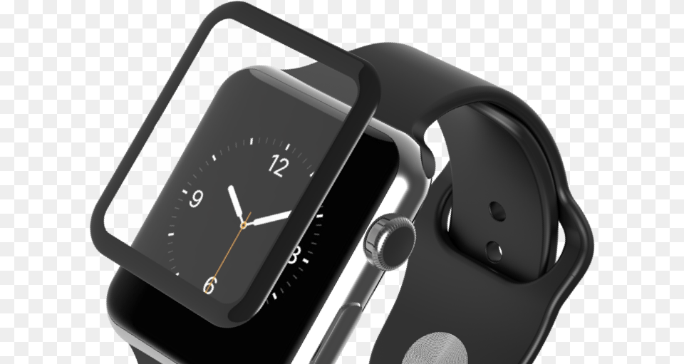 Glass Luxe Apple Watch Zagg Glass Luxe Screen Protector For Apple Watch Series, Arm, Body Part, Person, Wristwatch Png Image