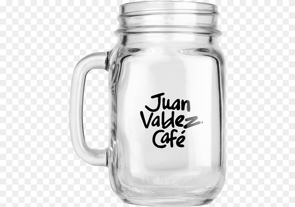 Glass Mason Mug Juan Valdez Compostable Single Serve Coffee Pods Santander, Jar, Cup, Mason Jar Free Png