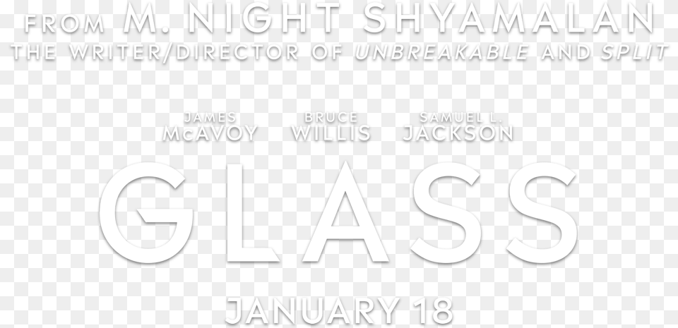 Glass Movie Poster 2019, Text, Number, Symbol, Blackboard Free Transparent Png