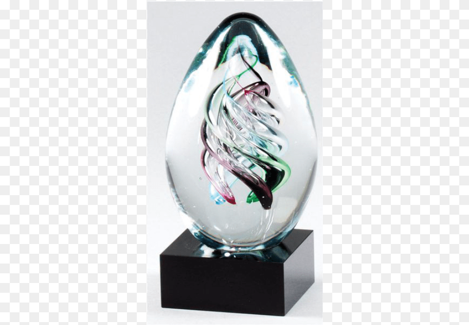 Glass Multi Color Swirl Award G555 Trophy, Jar, Pottery, Vase, Art Free Png
