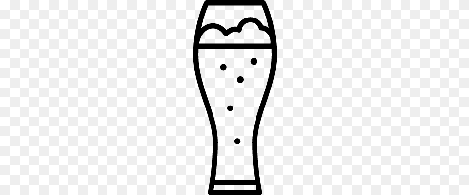 Glass Of Beer Vector Beer, Gray Free Transparent Png