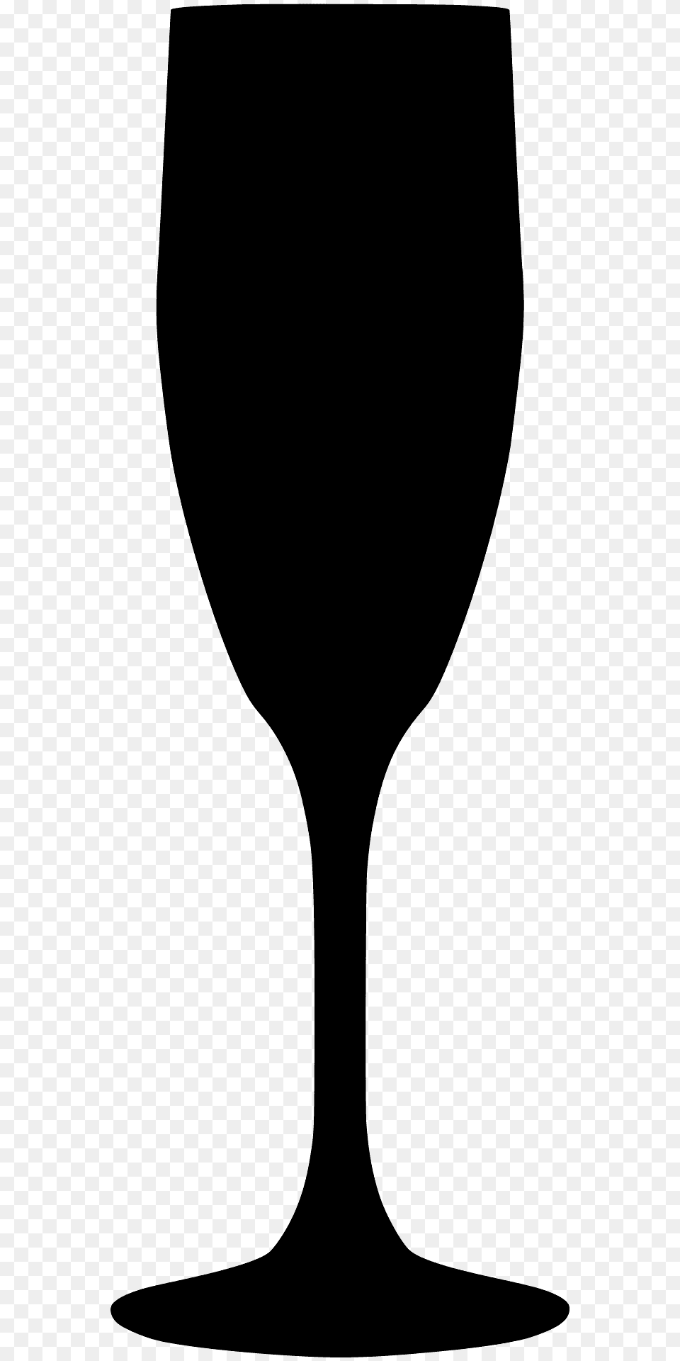 Glass Of Champagne Silhouette, Alcohol, Wine, Liquor, Goblet Png Image