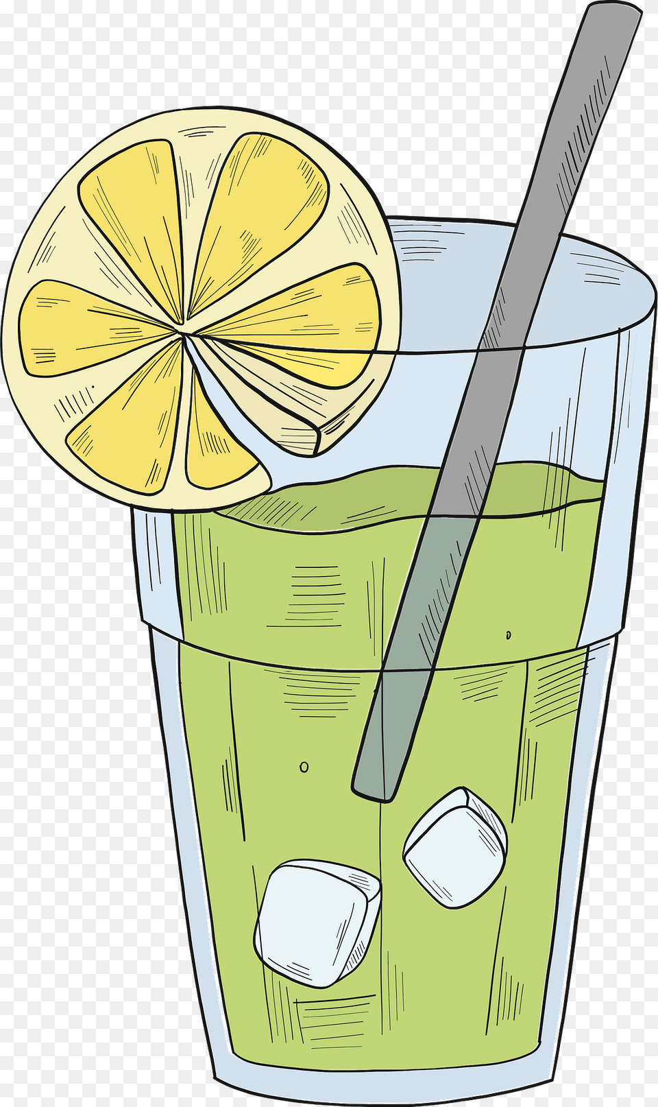Glass Of Lemonade Clipart, Cutlery, Spoon, Food, Fruit Png