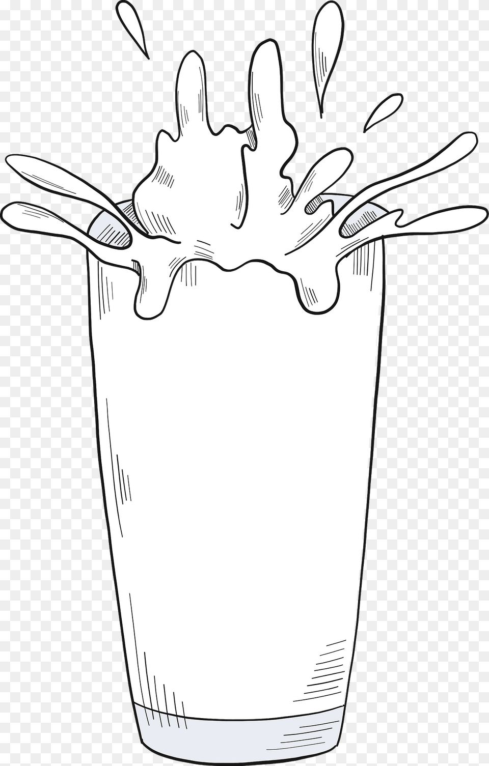 Glass Of Milk Clipart, Beverage, Dairy, Food, Smoke Pipe Png