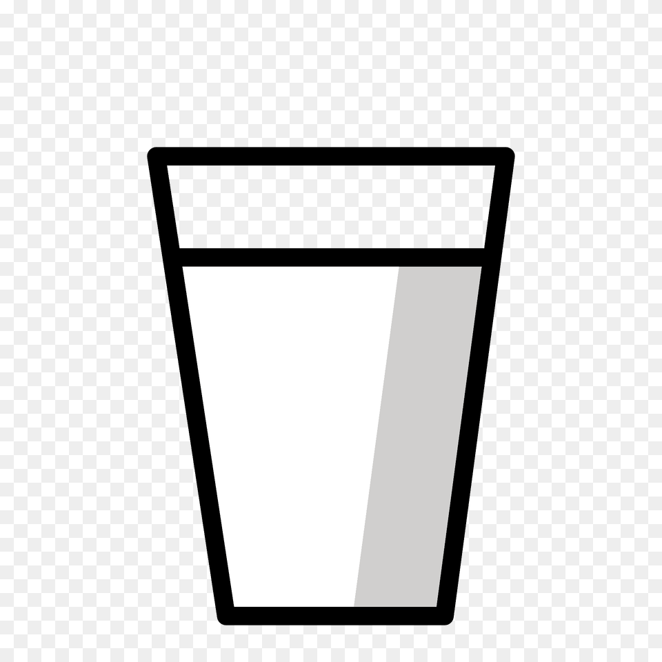 Glass Of Milk Emoji Clipart, Blackboard, Lighting Png Image
